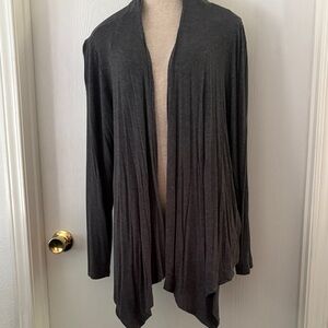 Beverly Drive Dark Gray Women's Cardigan